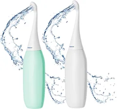HappyPo Easy-Bidet 2.0 Duo Set, White and Mint, thumbnail 1